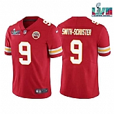 Men & Women & Youth Kansas City Chiefs #9 JuJu Smith-Schuster Red Super Bowl LVII Patch Vapor Untouchable Limited Stitched Jersey,baseball caps,new era cap wholesale,wholesale hats